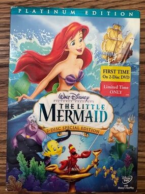Disney The Little Mermaid DVD